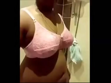 Exotic Bhabhi In Pink Bra Hairy Pussy Nude Selfie